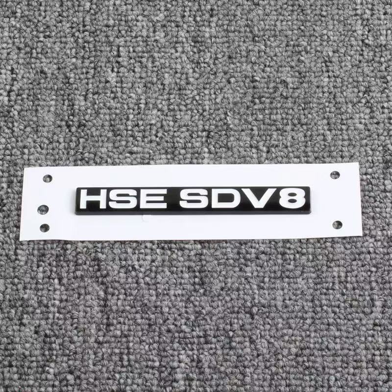 For Land Rover Range Rover HSE SDV6 SCV8 SI4 LUXURY Letter Emblem Modified Rear Trunk Badge bwsx9