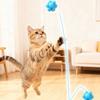 Bite-resistant Bouncy Ball High Elasticity Kitten Toy Cat Toy Supplies  Self-pleasure Relief