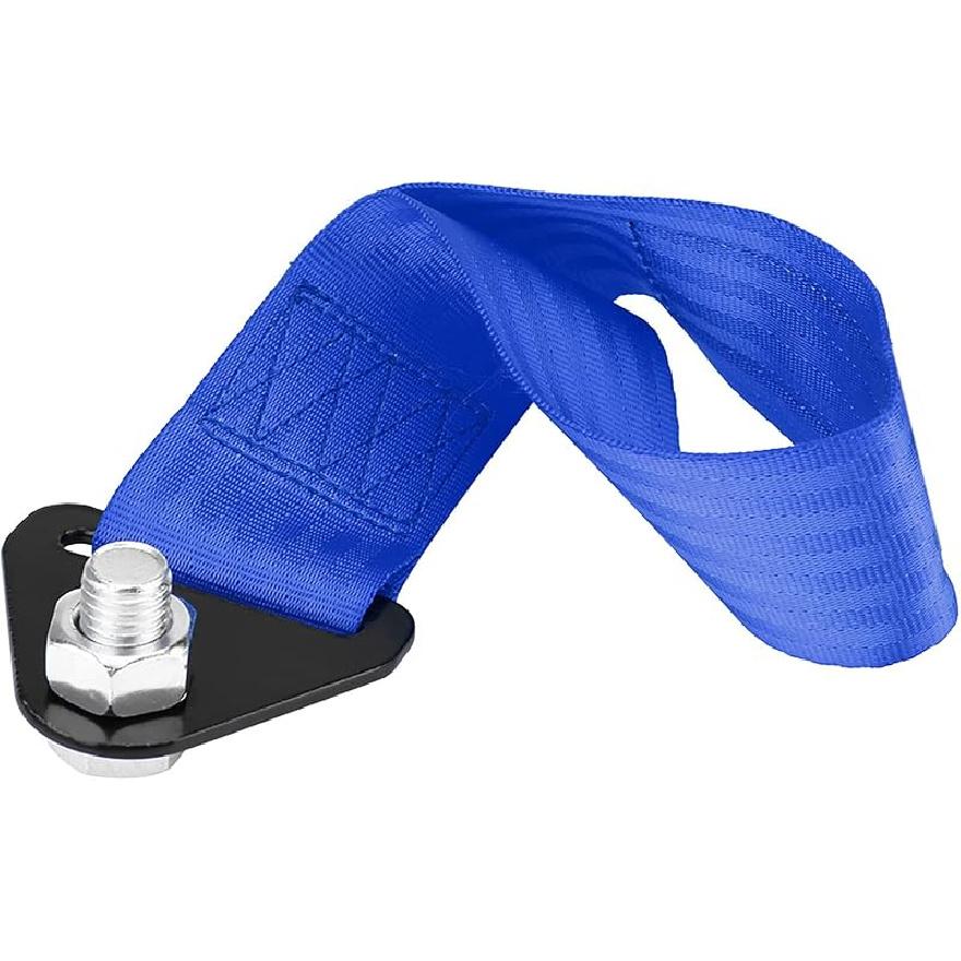 Racing Tow Strap, Racing Car Tow Rope, Universal High Strength Strap Rope with 10,000 Recovery JDM Tow for Front Rear Bumper Towing Hook Red lbs Good