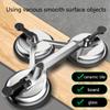 Glass Suction Cup, Used to Lift Glass/Car Windshields, Heavy-Duty Aluminum Vacuum Suction Cup/Lifter Bracket/Dent Extractor Kit
