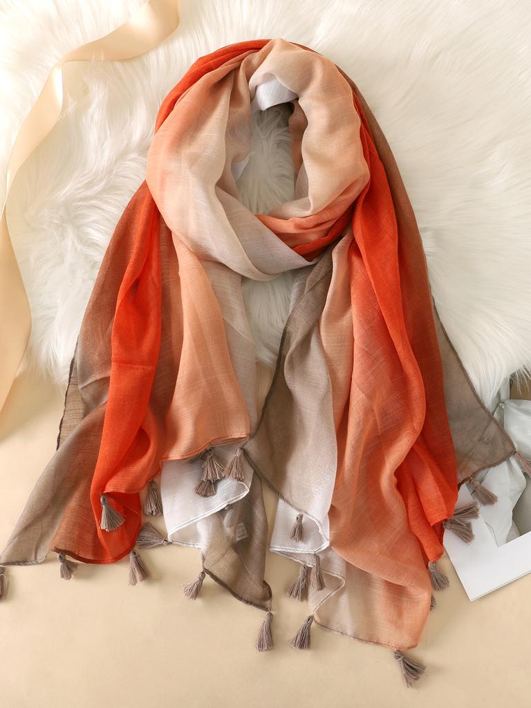 Nytt tynt bomullsskjerf for kvinner med blomstertrykk Hijab myke sjal og omslag Bohemia Kvinnelige Foulard pashmina Bandana hodeskjerf
