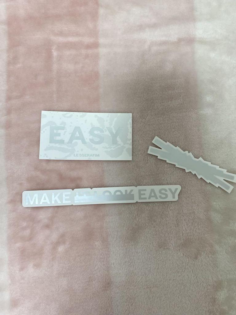 [USED] LE SSERAFIM Mini Album EASY Le Seraphim Le Sera