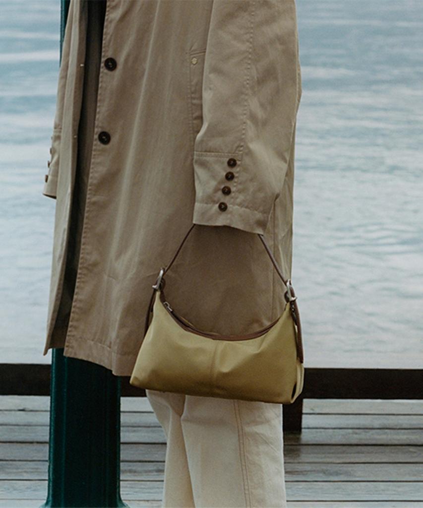 Folnua Mini Bateau Bag-Nylon (2Color)