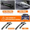 Wiper Front Wiper Blades For Citroen Berlingo B9 2008-2017 2009 2010 2011 2012 2013 Windshield Windscreen 26"16" Accessories