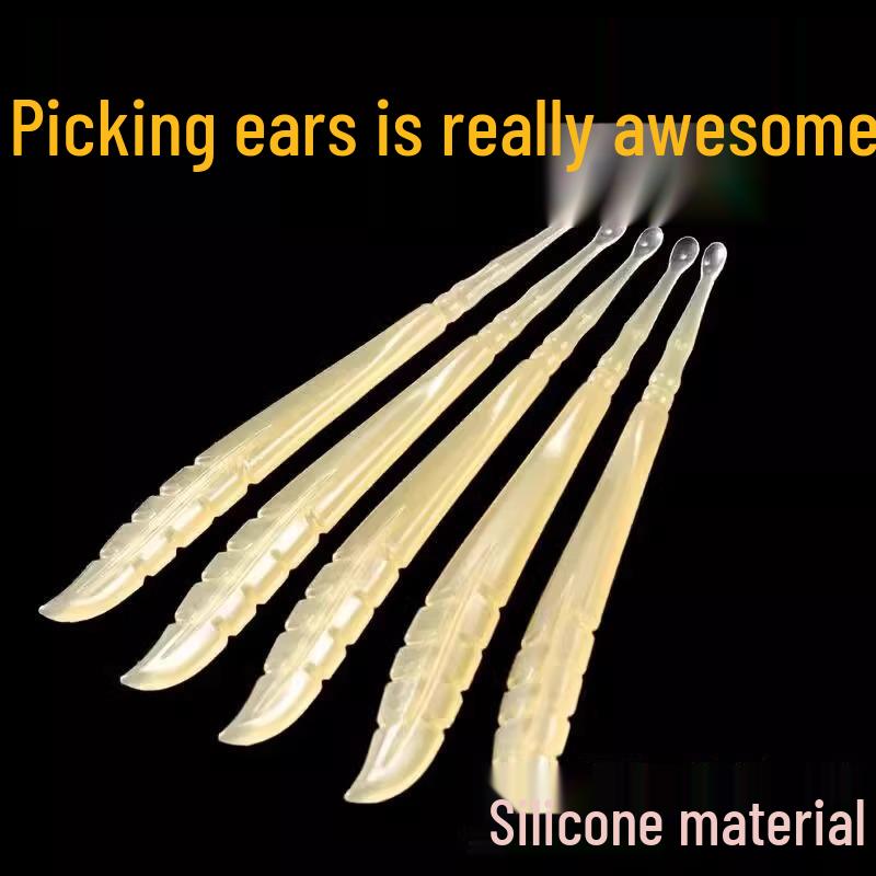 Newcomer Exclusive 0.01: Gentle Soft-Head Ear Pick, Safe for Kids, Portable and Easy to Use
