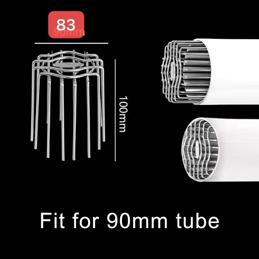 Stainless Steel Drainage Pipe Protector Mesh Cover for Outdoor Balcony Drains Designed to Prevent Clogging and Support Drainage