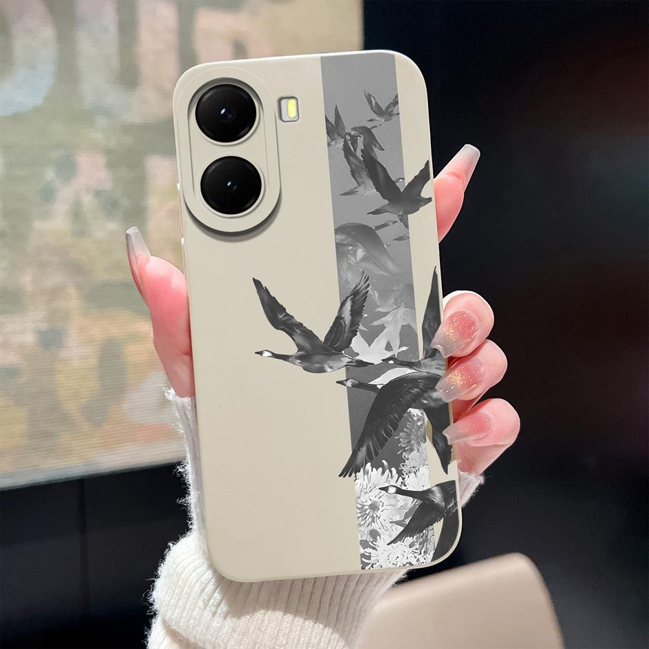 Case For Xiaomi Poco X7 X8 Pro Max Beautiful Bowknot Flower Anti-Fingerprint Unique Phone Cover For PocoX7Pro PocoX8ProMax Coque