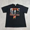 [USED] BTS Bangtan Boys T-shirt, Vintage, Black, Size L (Women's), Not Available In Japan