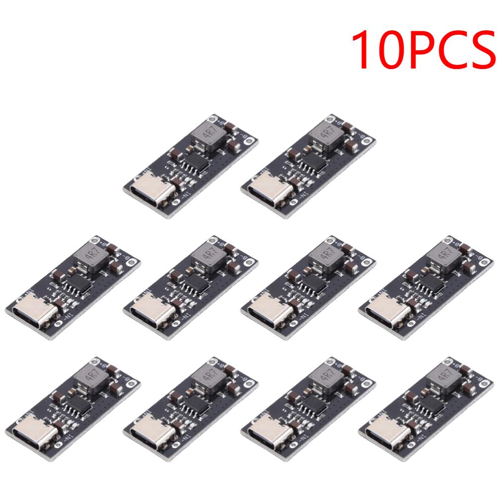 1-20PCS Type-C USB Input High Current 3A Polymer Ternary Lithium Battery Quick Fast Charging Board PLR IP2312 5V To 4.2V 4.35V
