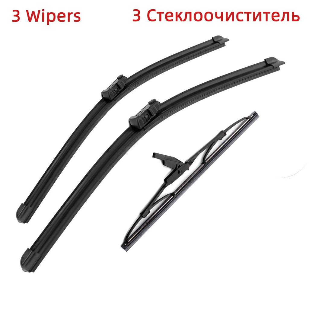 3PCS Wiper Blades For LAND ROVER Evoque L538 2011-2017 24" 21" 10" Fit Front Windshield Windscreen Window Brushes Cutter Accessories