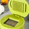 Schiaccia Aglio Manuale, Tritatutto con Lame Affilate in Acciaio Inossidabile, con Contenitore Trasparente per Zenzero, Gadget da Cucina per Senza Sforzo