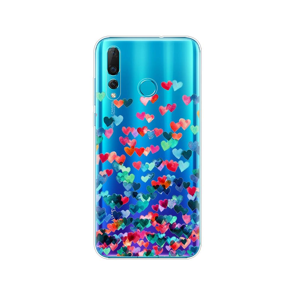 Mobile Silicon Phone Bag Case For Huawei Nova 4 4e Case Soft TPU Back Phone Cover For Nova4 nova4E Cover Protective Back Cover