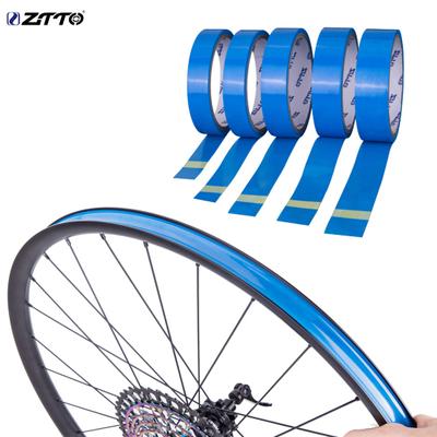 ZTTO 10m Blå Multi-specifikation Cykel Tubeless Rim Tejp Innervakuum Däck Pad för Mountain Bike