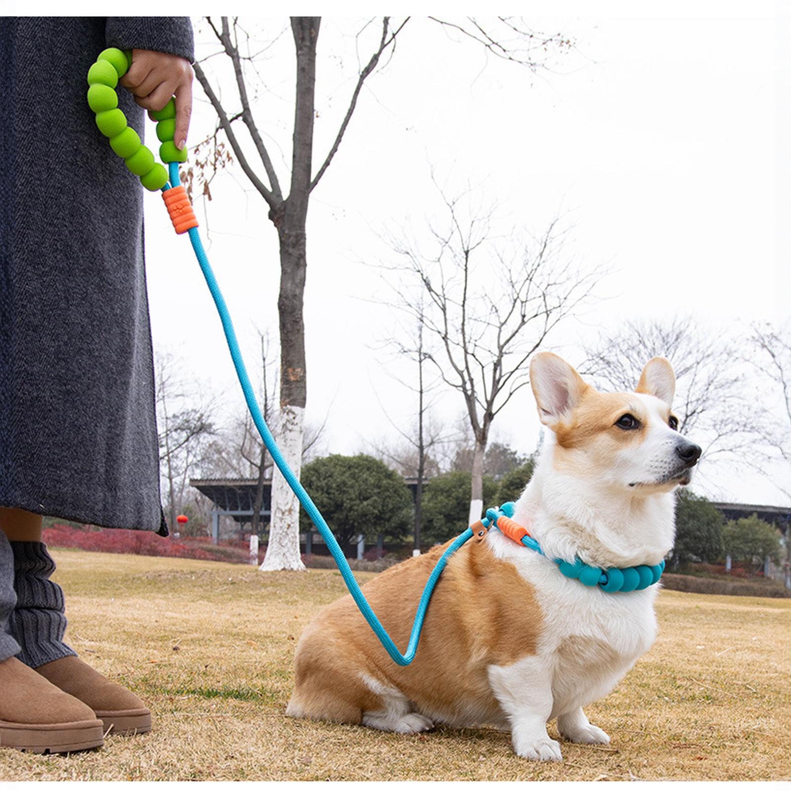 Cloud Bubble Cotton Dog Leash -Chafe -Lost Pet Walking Rope one size