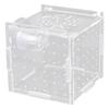 Fish Isolation Box Acrylic Fish Breeding Box Aquarium Hatchery for Baby Fishes Shrimp