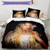 3-teiliges Zara Larsson Bettwäscheset Bettbezug mit Verschluss Enthält 1 Bettbezug & 2 Kissenbezüge, Weich und Bequem für Alle Jahreszeiten.
