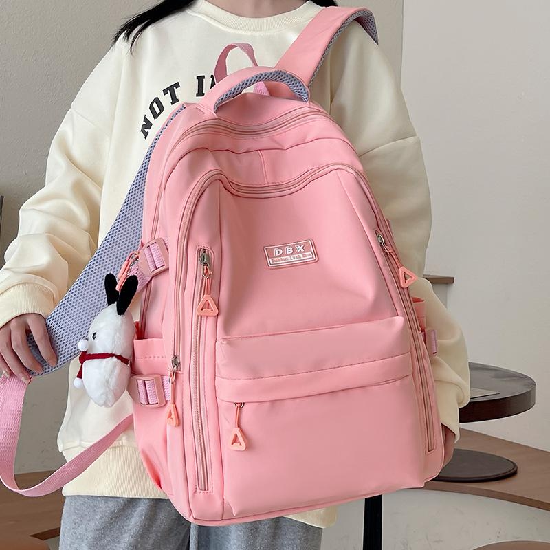 Schoolbag schoolbag girls college students high school students junior high school students primary school 1011 new backpack large capacity backpack