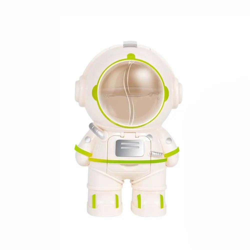 Astronaut Children's Water Cup Creative High Appearance Level Water Bottle Home Cute Summer Kindergarten Straw Water Dispenser