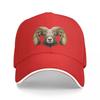 Bighorn Sheep Polygonal Design Baseball Cap Funny Hats Sun Cap Women Caps Unisexs