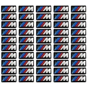 

For BMW M 50pcs Car Epoxy Sticker Car steering wheel sticker For bmw M Sticker X1 X3 X4 X5 X6 X7 e46 e90 f20 e60 e39 f10 Car acc чёрный