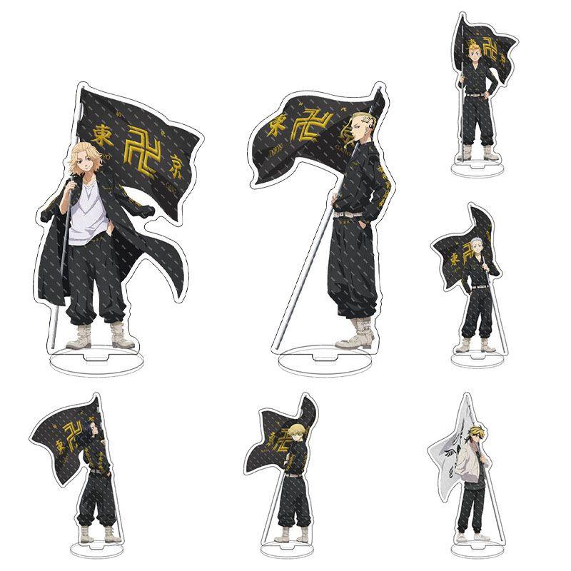 Exquisite Anime Tokyo Revengers Figure Cosplay Acrylic Stands Manjiro Ken Takemichi Hinata For Fans