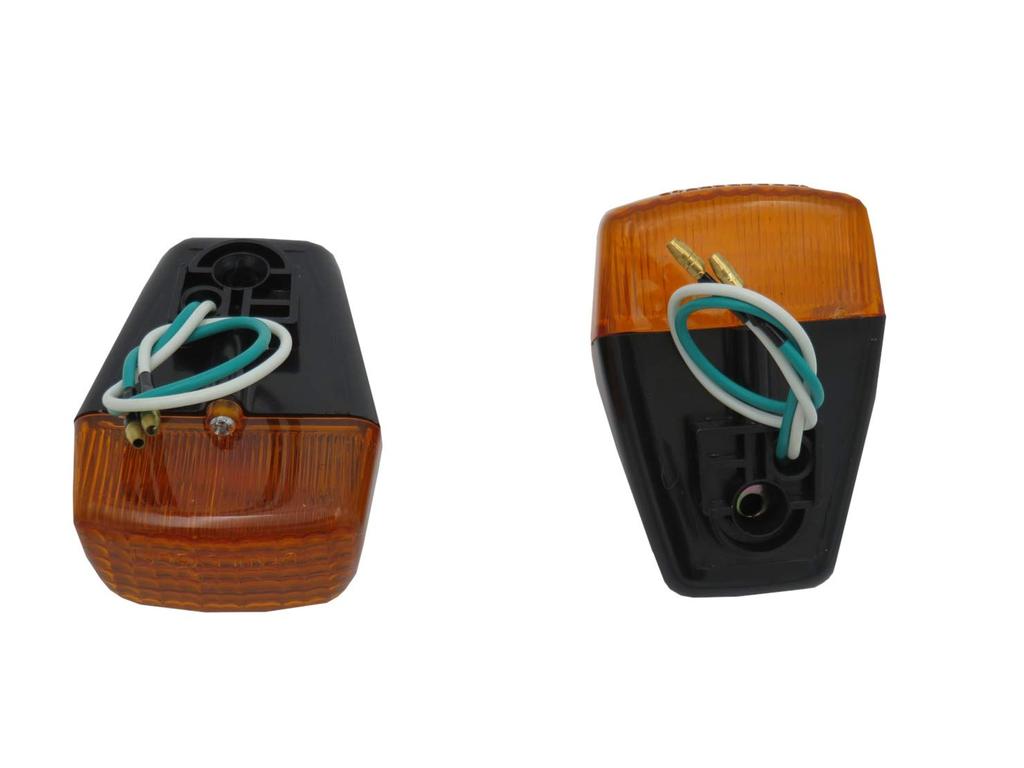 M3 Honda NSR250 CBR250RR Typ Oryginalny Zestaw Kierunkowskazów 2 szt. Pomarańczowe Szkło