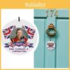King Charles Iii Acrylic Pendant Modern Minimalist Home Decor