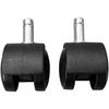 2 Pcs Heater Wheels NY2212-18C/NY2010-18C for Midea Electric Oil Heater Movable Wheel