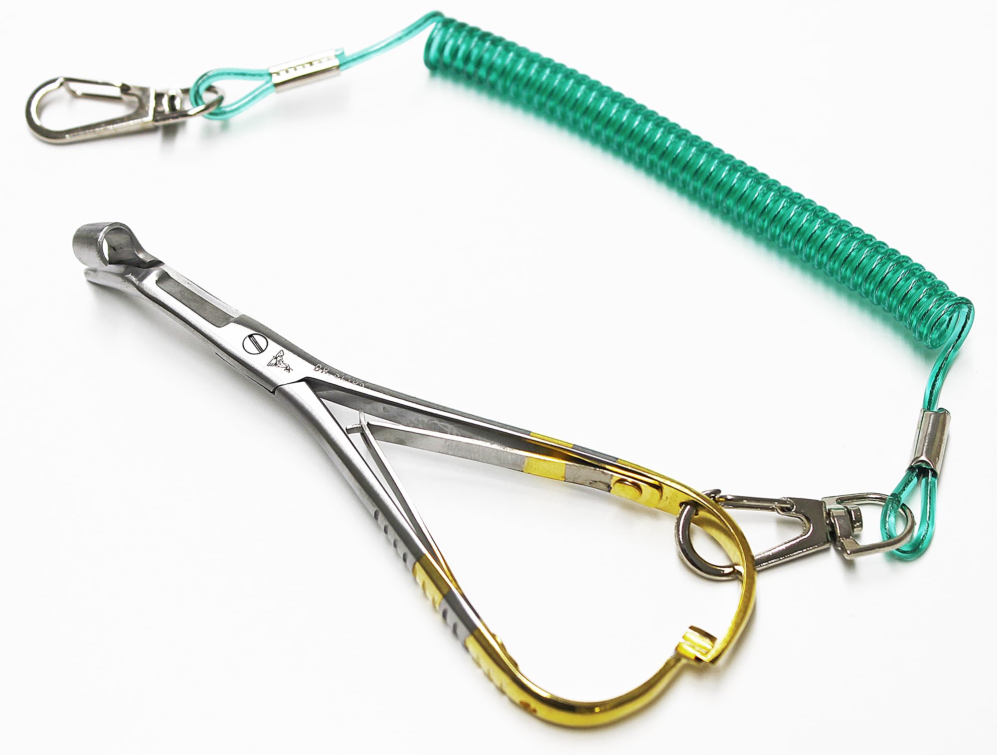 

Ножницы-прищепка для варежек с выпускной трубкой золотой