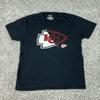 Tricou Kansas City Chiefs Bărbați Mărime Mare Negru Fanatici Fotbal NFL Tricou Grafic Top