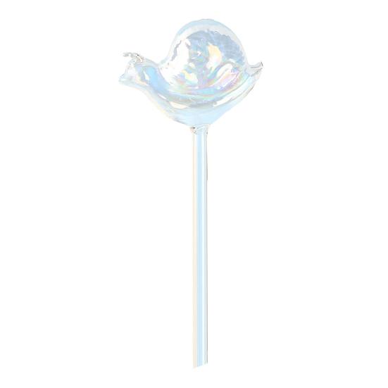 Yousheng Iridescent Self Watering Bulbs Snail Design Glass Plant Watering Globes Planter Insert Automatic Watering Device for Indoor Potted Plants