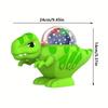 Dinosaur Night Light Projector USB Powered No Battery Needed, for Bedroom Ambiance Creative Dinosaur Themed LED Lamp with 360° Panoramic Projection