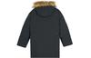 New Balance Down Jackets Women's Black Hooded Moderate Parka Down Jacket AWJ14352-BK