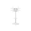 Support TV - EWENT - EW1550 - 2,18 M (86") - Tiltable - On Castors - White