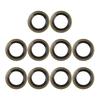 uxcell Oil Adhesive Seal M8 Bronze Tone Car Engine Oil
