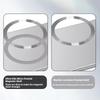 Ultra-Thin Metallic Paint For Magsafe Magnetic Case For Samsung Galaxy S25 Ultra S25 S24 S23 S22 Plus Ultra Borderless Cooling Cover