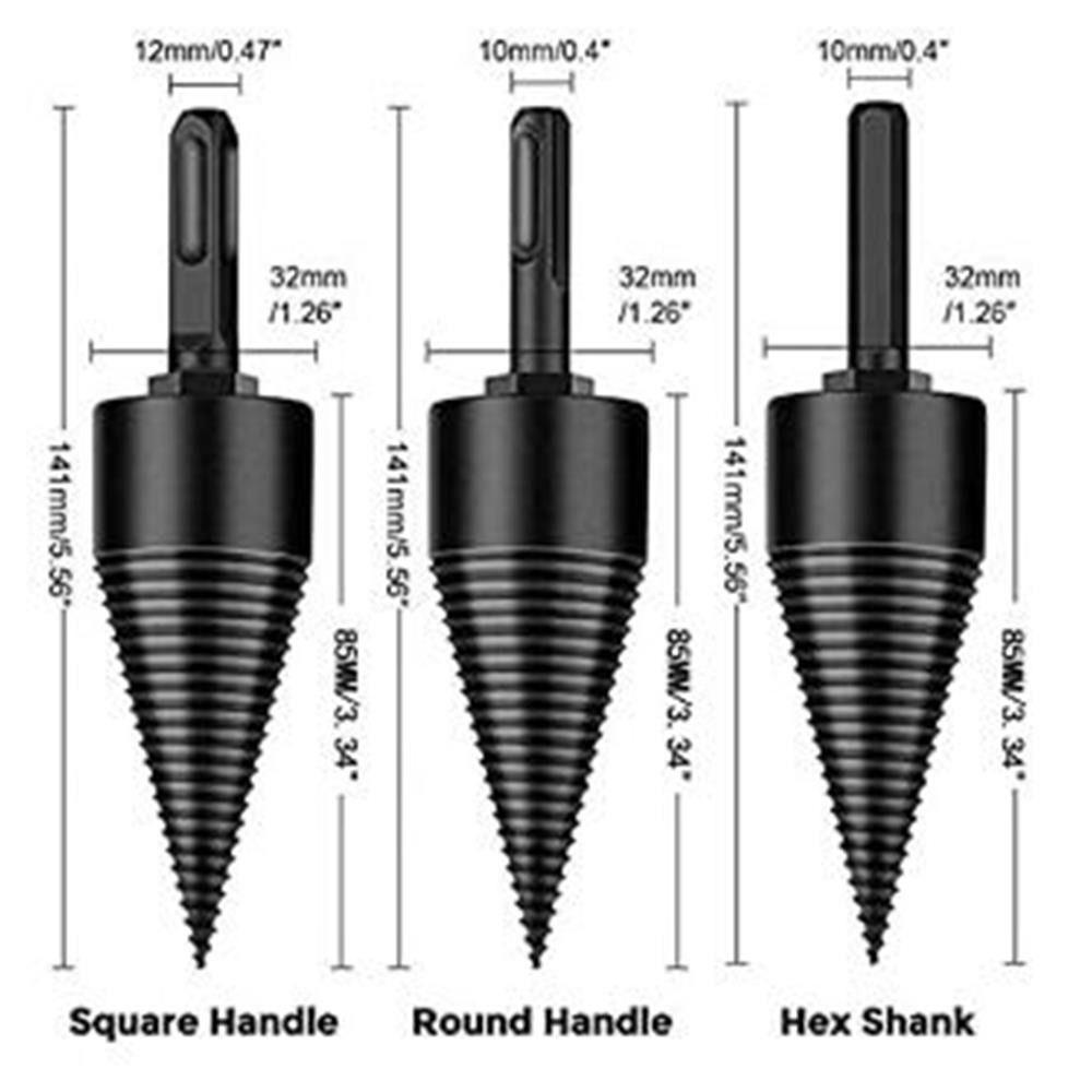 for Farm Woodworking Tool Firewood Drill Bit Wood Splitter Drill Firewood Log Splitter Drill Bit