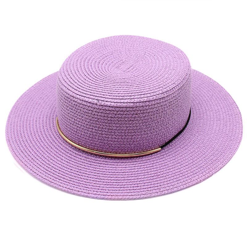 Classic Irish Straw Hat With Wide Brim For Summer Sun Protection And Breathability