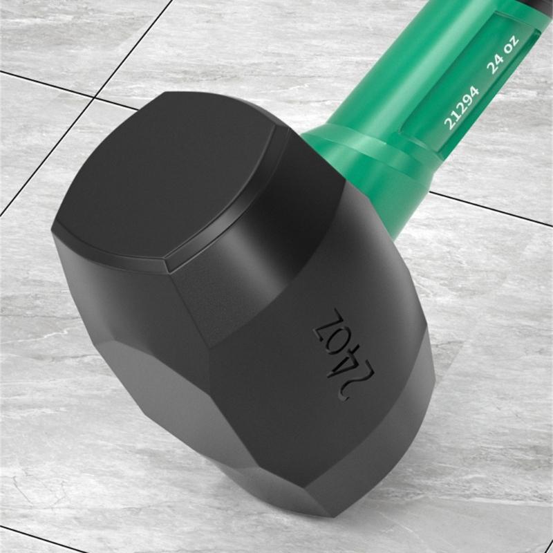 Shock Absorbing Rubber Mallets With Industrial Construction Suitable For Flooring Tile Furniture Assembly Home Projects
