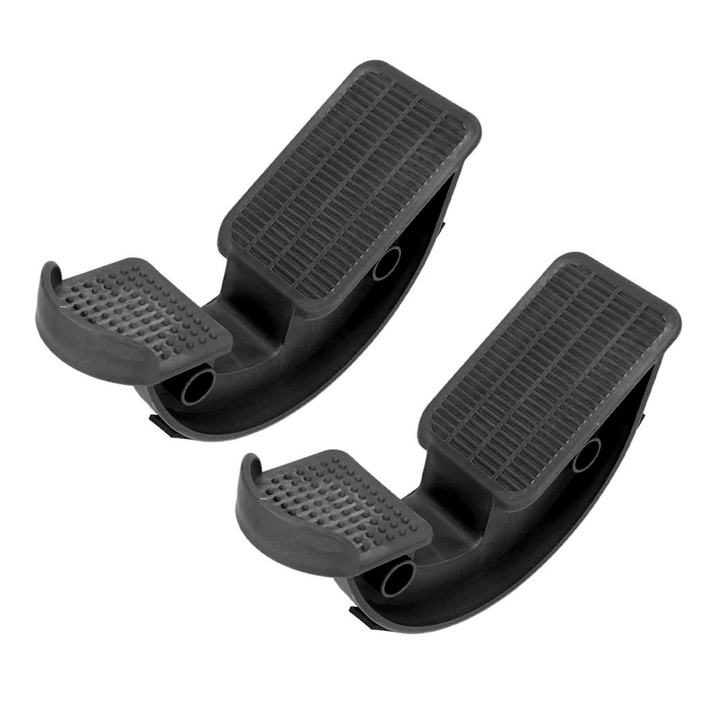 2pcs Slant Board Calf Stretcher Ankle Foot Incline Board for Stretching Tight Calves Plantar Fasciitis Black