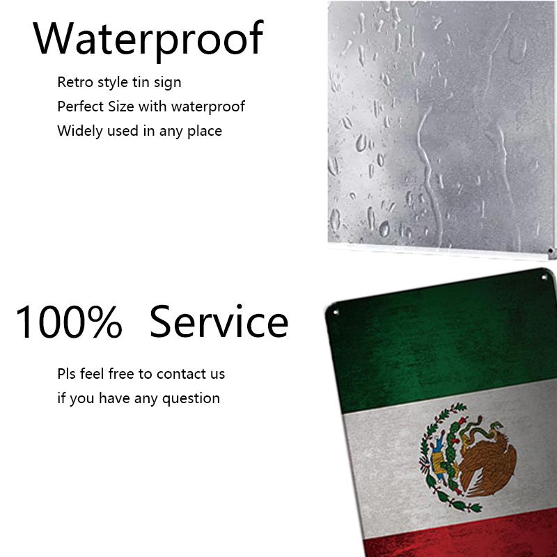 INEED Decor Land Vlag Vintage Posters Plaquette Metalen Bord Muur Kunst Decoratie Tin Bord Bar Pub Woonkamer Thuis Ijzer schilderen