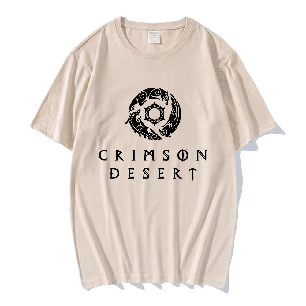 Hot Game Red Desert Tshirt Luxury Shortsleeved Unisexs Tshirt Is Made of Cotton Suitable for Wear Comfortable and Breathable