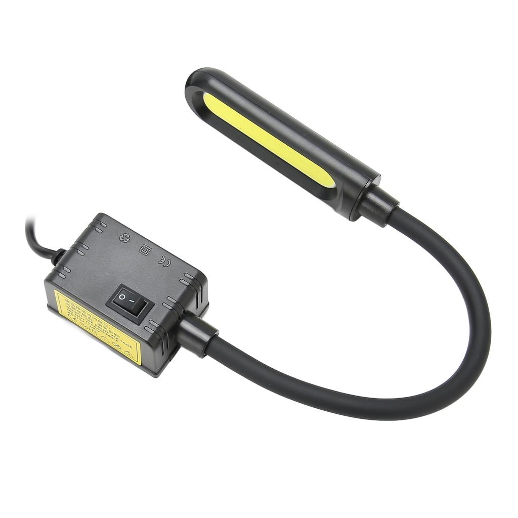 3W Sewing Machine LED Light with 15 Lamp Beads Flexible Gooseneck Magnetic Sewing Light for Metal
