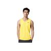 Nike Dri-Fit Ready Crew Neck Solid Color Small Logo Sleeveless Tank Top Men Tops Yellow DV9813-709