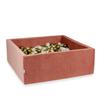 Dry Pool 110x110x40cm Velvet Soft Canyon Clay with 600 Balls: Light Gold, Opalescent, Old Gold