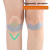 1Pcs Silicone Patella Tendon Knee Straps Knee Support Fixed Protection Patella Knee Strap Highly Elastic Flexible
