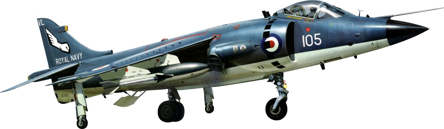 

Пластиковая модель кинетического британского морского харриера KNE48035 1/48 FRS.1