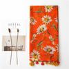 Fashion Luxury Women Viscose Scarf Ventilate Designer Shawl Cotton Linen Tassel Pashmina Muslim Hijab Wrap Floral