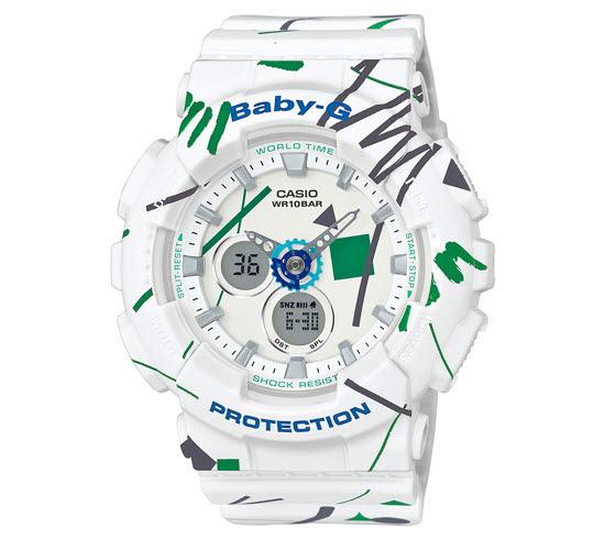 

CASIO BABY-G BA-120SC-7ADR Модные мужские женские наручные часы