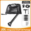 NEWBOLER Aeropack Stop Aluminium Bagażnik Rowerowy Zamek Szyfrowy Torba Rowerowa Bikepacking Na Rower Górski I Gravelowy Półka Bagażnika